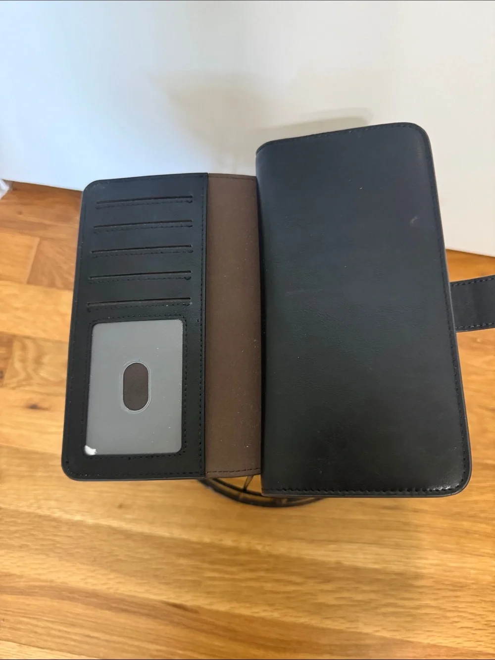 Alldaily Wallet Cognac and Black